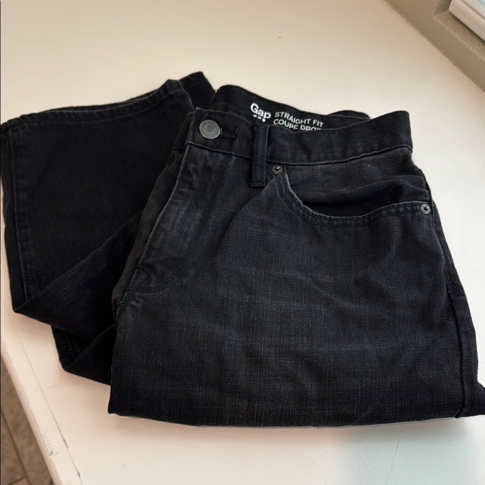Men’s Gap Black Straight Fit Jeans